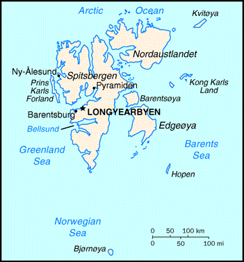 svalbard map